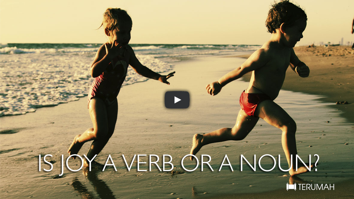 Is Joy a Verb or a Noun? The Meaningful Life Center