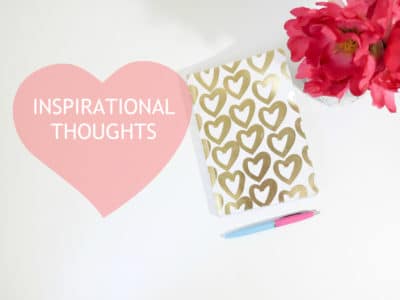 inspirational thoughts