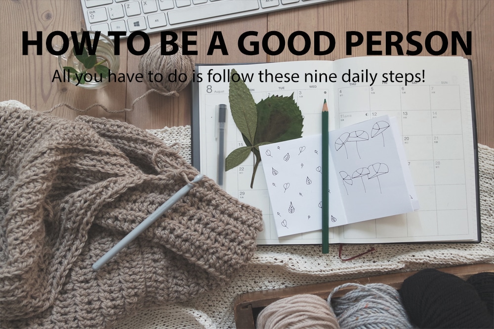 what does it mean to be a good person