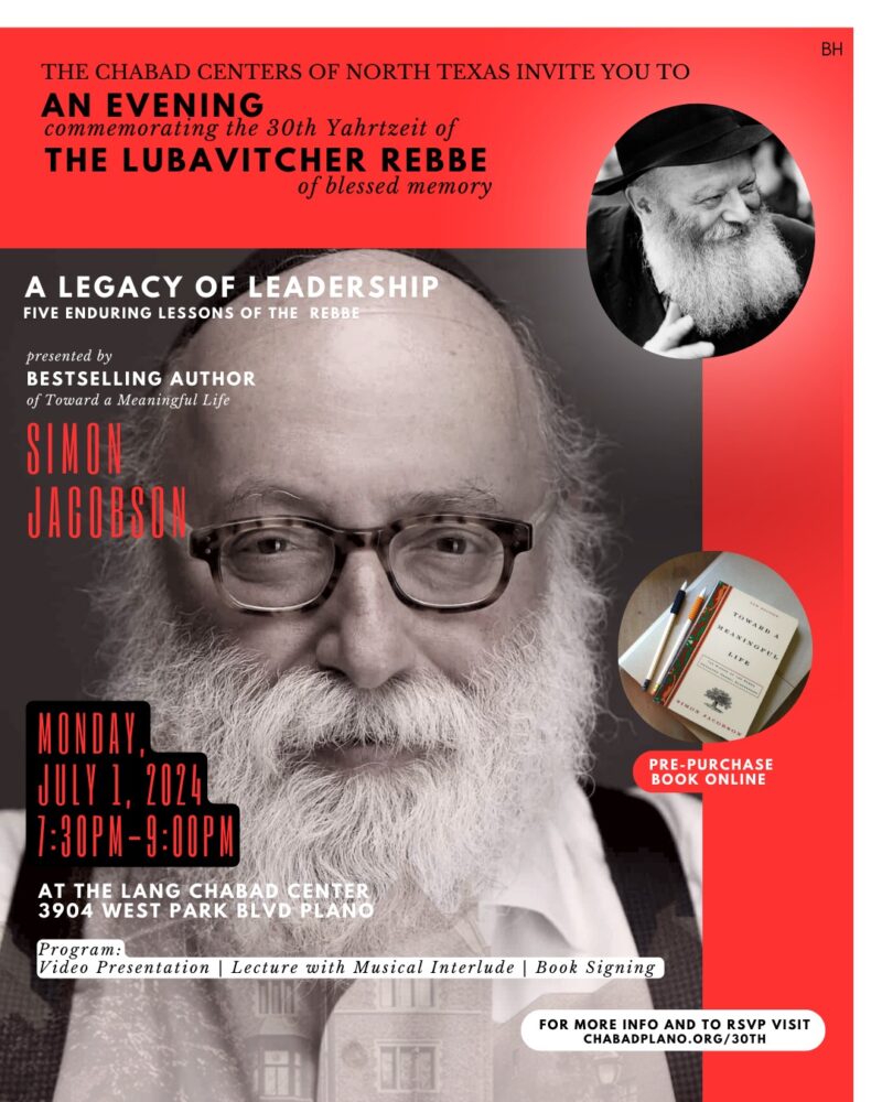 A Legacy Of Leadership; Featuring Rabbi Simon Jacobson The Meaningful